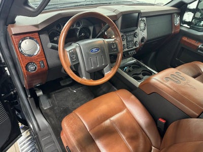 2013 Ford Super Duty F-350 SRW Platinum