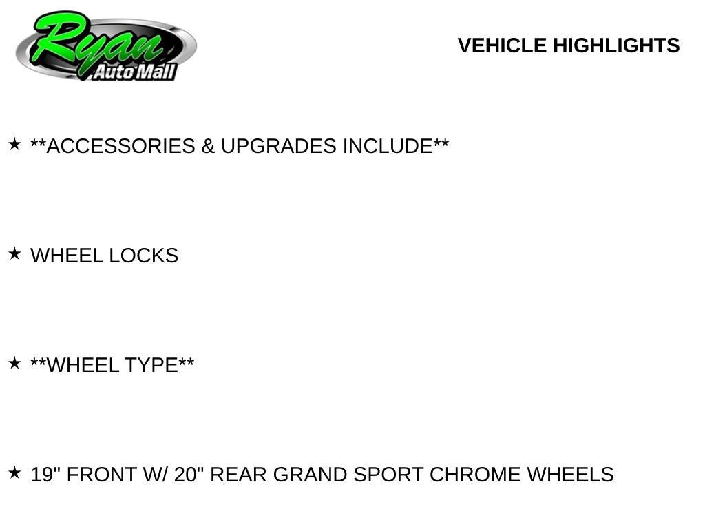 2019 Chevrolet Corvette Grand Sport Grand Sport 3LT