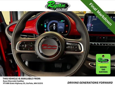 2024 FIAT 500e INSPI(RED)