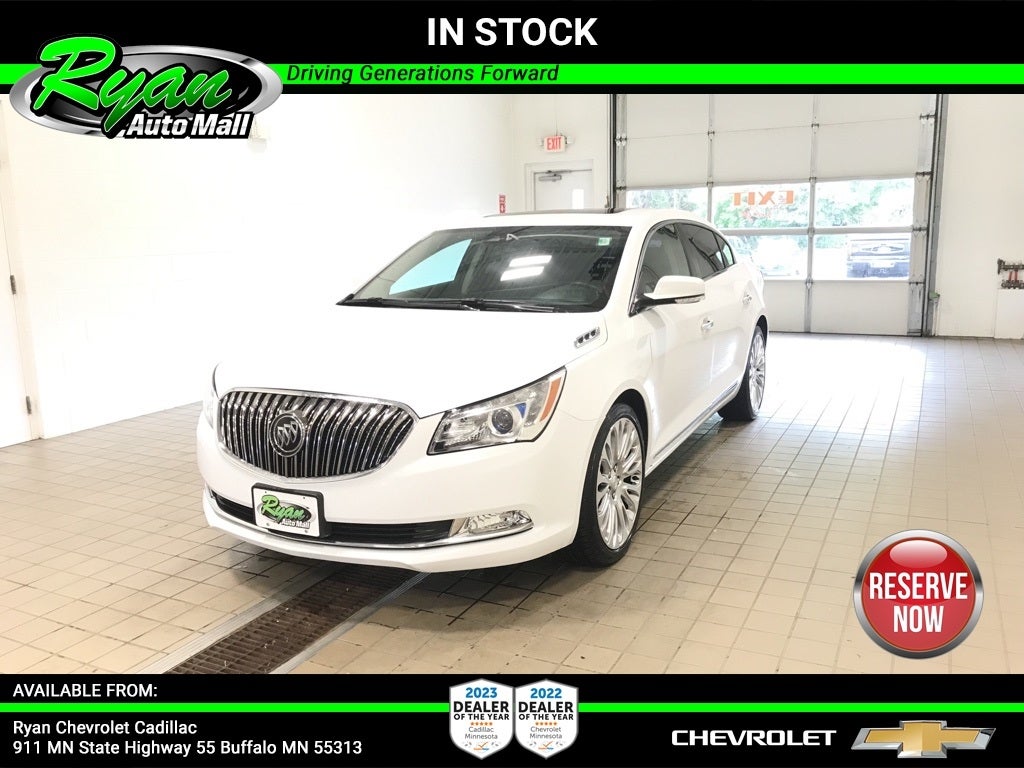 Used 2016 Buick LaCrosse Premium 2 with VIN 1G4GF5G30GF121138 for sale in Buffalo, Minnesota
