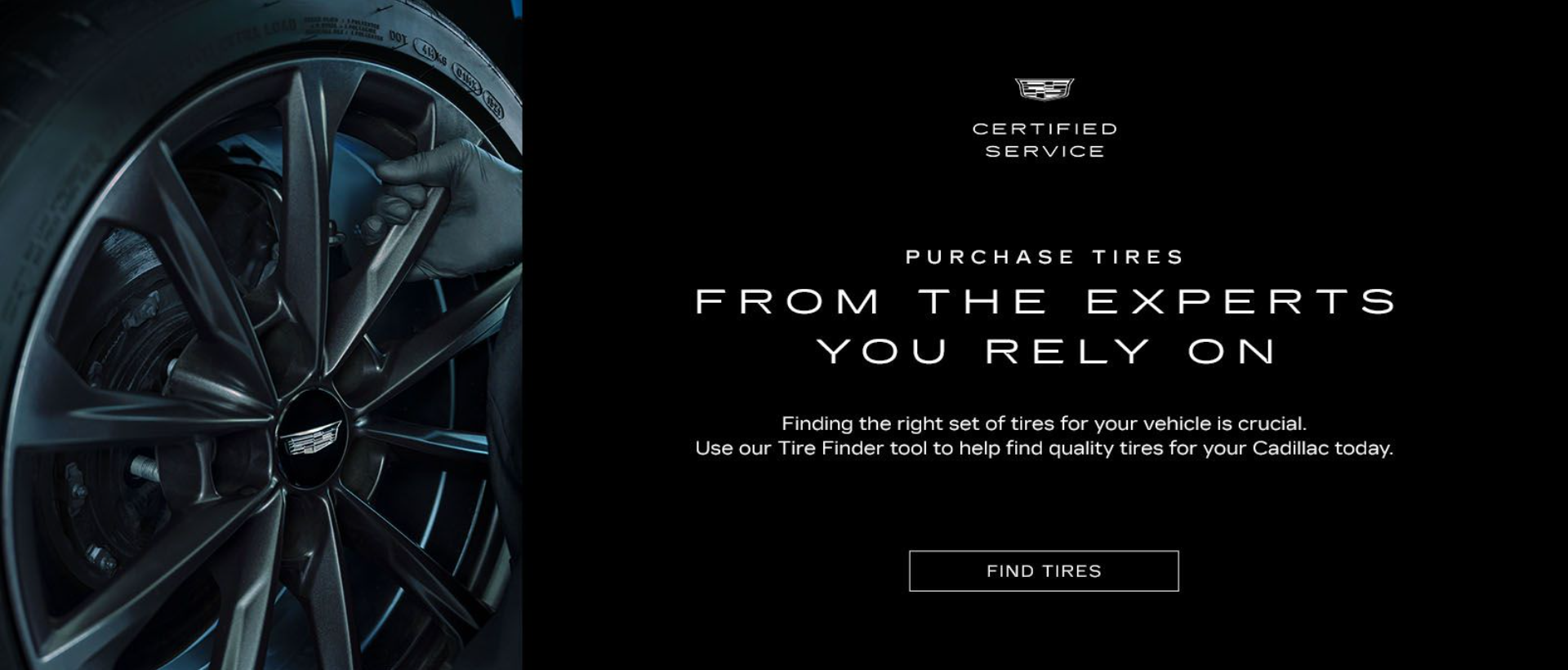 Purchase tires from the experts you rely on